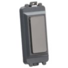 Knightsbridge  1-Module Grid Blanking Plate Black Nickel