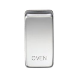 Knightsbridge 'OVEN' Switch Cover Polished Chrome