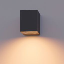 Calex Sanremo Outdoor Wall Light Black