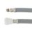 Flomasta Push-Fit Straight Flexible Hose M12mm x 15mm x 300mm
