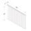 Forest Vertical Board Closeboard  Fence Panels Natural Timber 6' x 4' Pack of 4