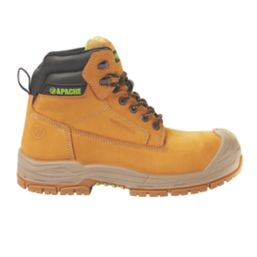 Apache Thompson Metal Free   Safety Boots Wheat Size 12