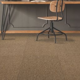 Classic Clove Brown Carpet Tiles 500 x 500mm 20 Pack