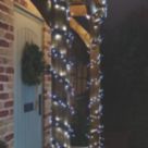 750 LED Indoor & Outdoor Ice White Compact String Christmas Lights