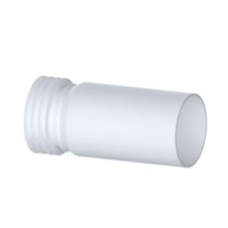 Viva  Rigid Straight Extension WC Pan Connector White 260mm
