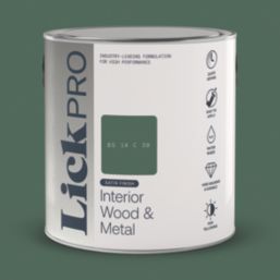 LickPro 2.5Ltr BS14C39 Satin Water-Based Trim Paint