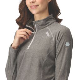 Regatta Montes Womens Half-Zip Fleece Dark Steel Size 20