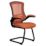 Nautilus Designs Luna Medium Back Cantilever/Visitor Chair Orange