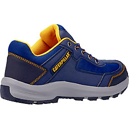CAT Elmore Low    Safety Trainers Navy Size 6