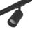 Inlight Cayo 1-Circuit Track Light Fitting 1.6m Black