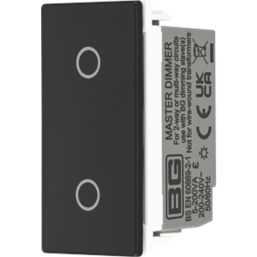 British General  2-Way LED Modular Dimmer Switch Black