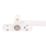 Smith & Locke  Right-Handed Window Handle White