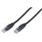 Philex Black Unshielded RJ45 Cat 6 Ethernet Cable 3m 10 Pack