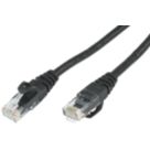 Philex Black Unshielded RJ45 Cat 6 Ethernet Cables 3m 10 Pack