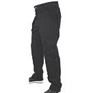 Lee Cooper LCPNT206 Classic Kneepad Trousers Black 36" W 31" L