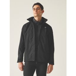 Regatta Calderdale VI Waterproof & Breathable Jacket Black X Large Size 51.5" Chest