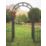 Apollo Appleton Easy Fit (Curved) 4' x 7' (Nominal) Matt-Black Metal Arch