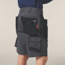 Hard Yakka Raptor Active Holster Work Shorts Graphite 34" W