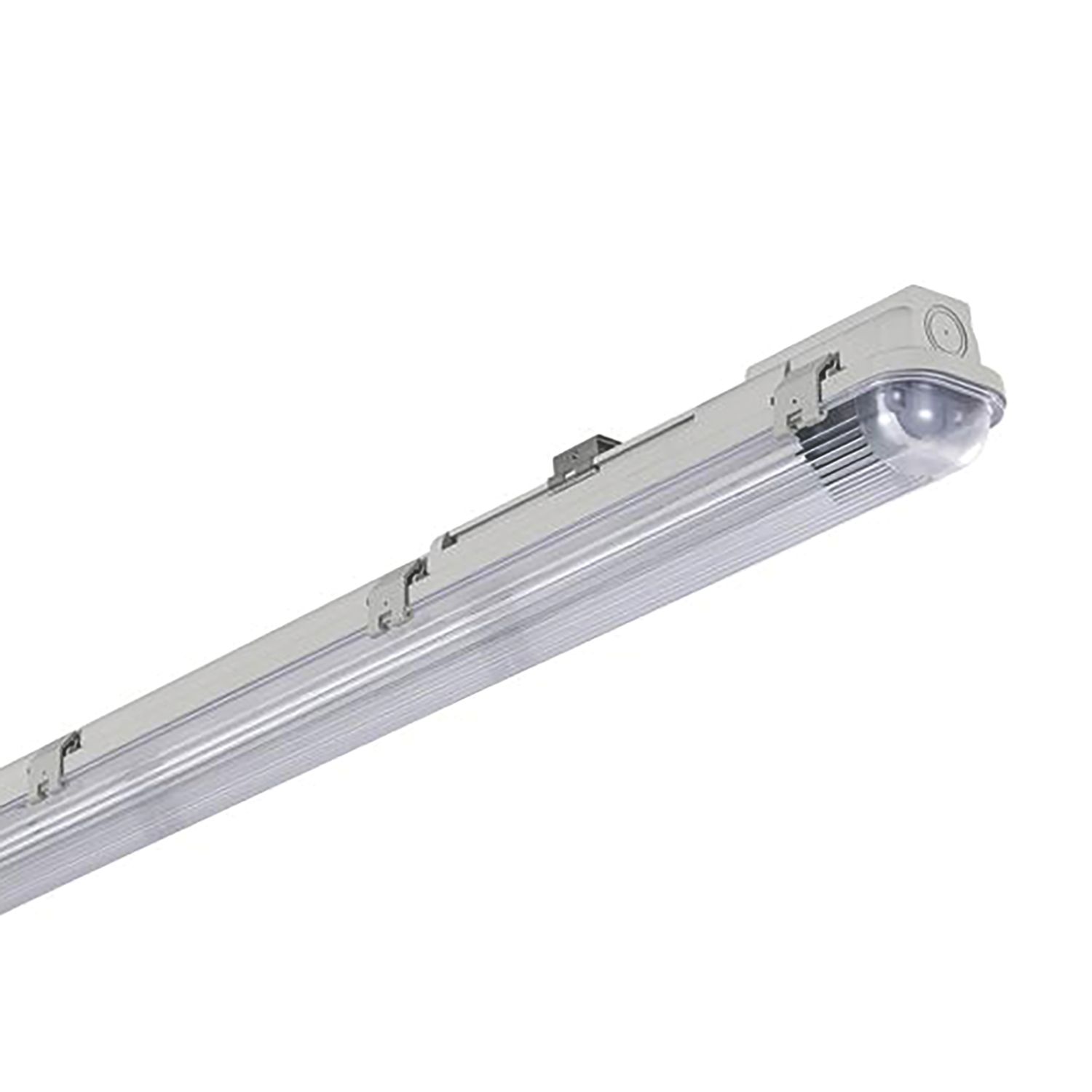 Sylvania Sylproof Toledo Single 4ft IP65 Rated EMPTY Batten Housing for LED T8 Tubes (887CE)
