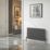 Reina Elips Double 600mm x 360mm 1437BTU Anthracite Vertical Designer Radiator