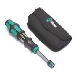 Wera Kraftform Kompakt 20 Interchangeable Screwdriver Set 7 Pieces