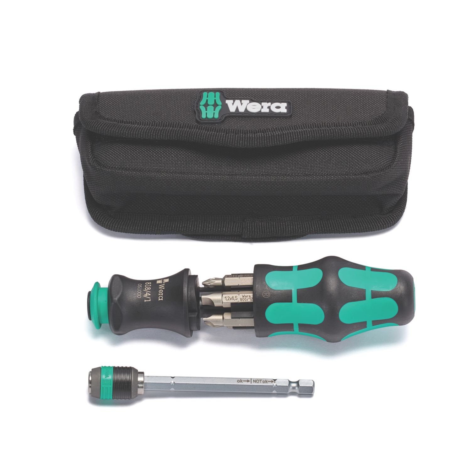 Wera Kraftform Kompakt 20 Interchangeable Screwdriver Set 7 Pieces (887FP)