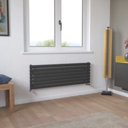 Ximax Fortuna 410mm x 1200mm 1846BTU Anthracite Horizontal Designer Radiator