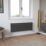 Ximax Fortuna 410mm x 1200mm 1846BTU Anthracite Horizontal Designer Radiator