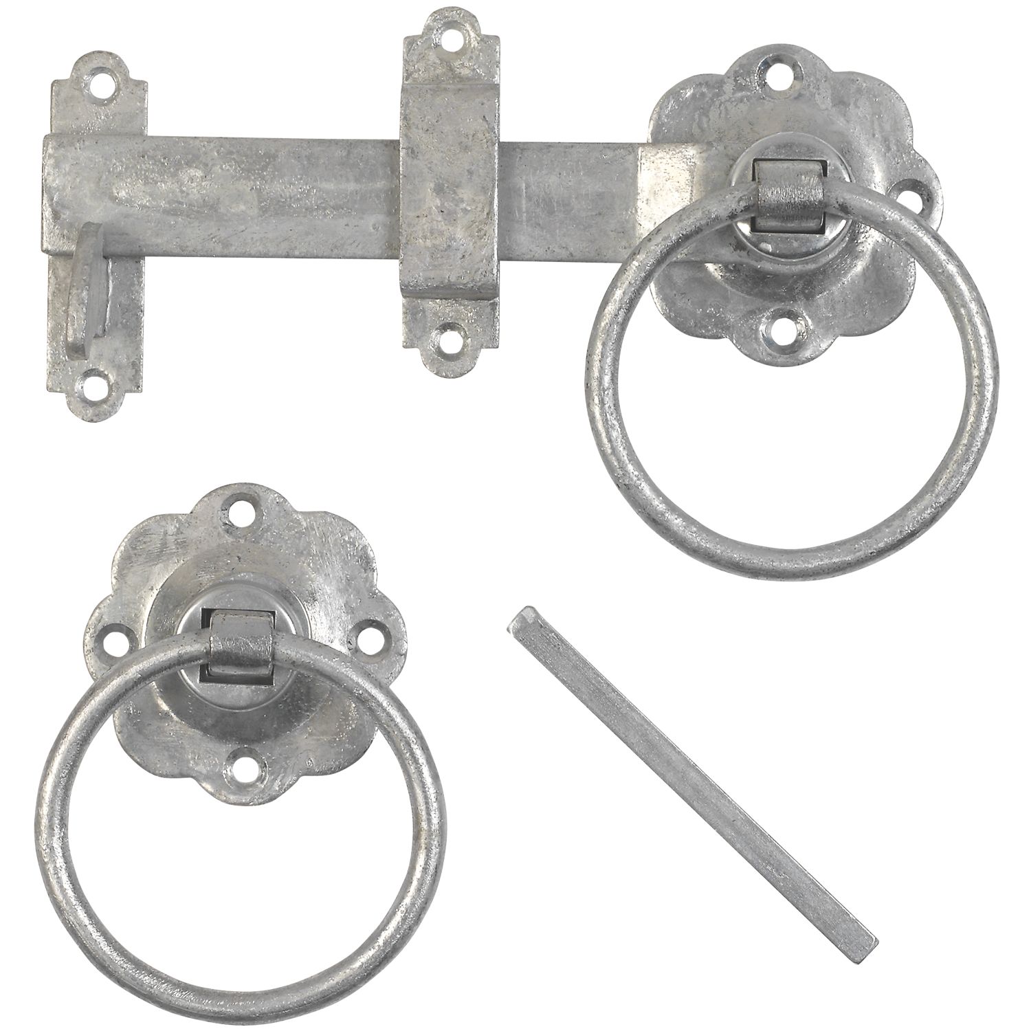 Hardware Solutions Gate Latch Galvanised 155mm (887GT)