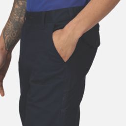 Regatta Pro Cargo Work Trousers Navy 46" W 29" L