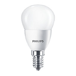 Philips  SES Candle LED Light Bulb 470lm 5.5W 2 Pack