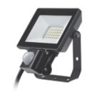 Philips ProjectLine Outdoor LED Floodlight With PIR Sensor Black 20W 1800lm