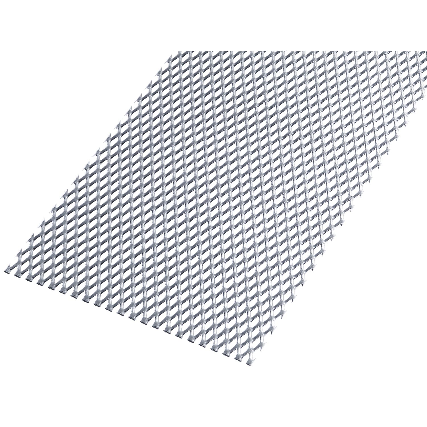 Rothley Stretched Perforated Mesh Protective Door Plate Steel 250mm x 500mm x 1.6mm (887JP)