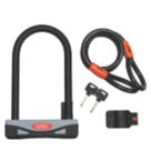 Burg-Wachter Steel Bike Security Lock & Cable Kit 1.2m x 12mm