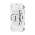 British General Nexus 800 Grid 20A Grid SP Emergency Lighting Test Key Switch White