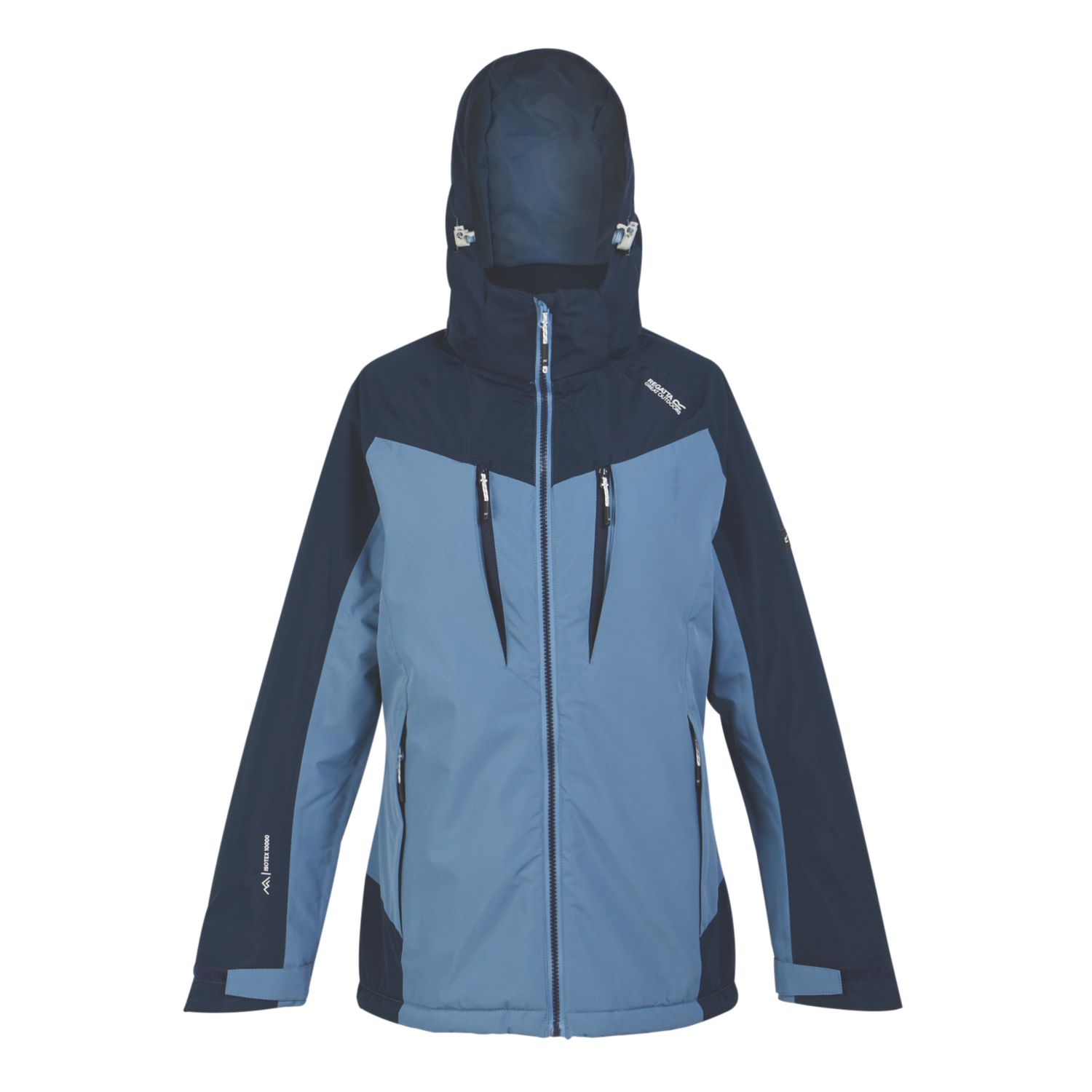Regatta Winter Calderdale II Waterproof Womens Jacket Coronet Blue/Navy Size 10 (887VM)