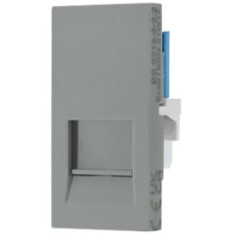 British General  Modular Slave Telephone Socket Grey