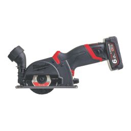 Milwaukee M12FCOT-622X 76mm 12V 2 x 2.0 / 6.0Ah Li-Ion RedLithium Brushless Cordless Cut Off Tool