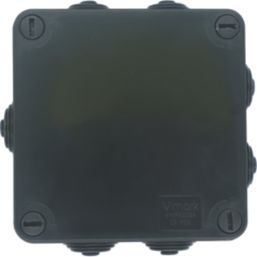 Vimark 7-Entry Square Junction Box with Knockouts 111mm x 61mm x 111mm