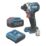 Erbauer ERI1093IPD 18V 1 x 4.0Ah Li-Ion EXT Brushless Cordless Impact Driver