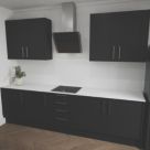 Mariz  Pure White Splashback 600mm x 1500mm x 3mm