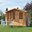 Shire Goodwood 10' x 10' (Nominal) Apex Shiplap T&G Timber Summerhouse