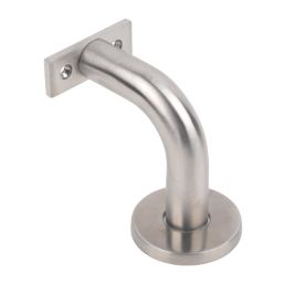 Essentials Handrail Bracket Satin Stainless Steel 76mm
