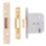 ERA  5 Lever Brass Mortice Deadlock 76mm Case - 56mm Backset