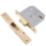 ERA  5 Lever Brass Mortice Deadlock 76mm Case - 56mm Backset