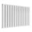 Reina Flat Double 600mm x 1032mm 3591BTU White Horizontal Designer Radiator