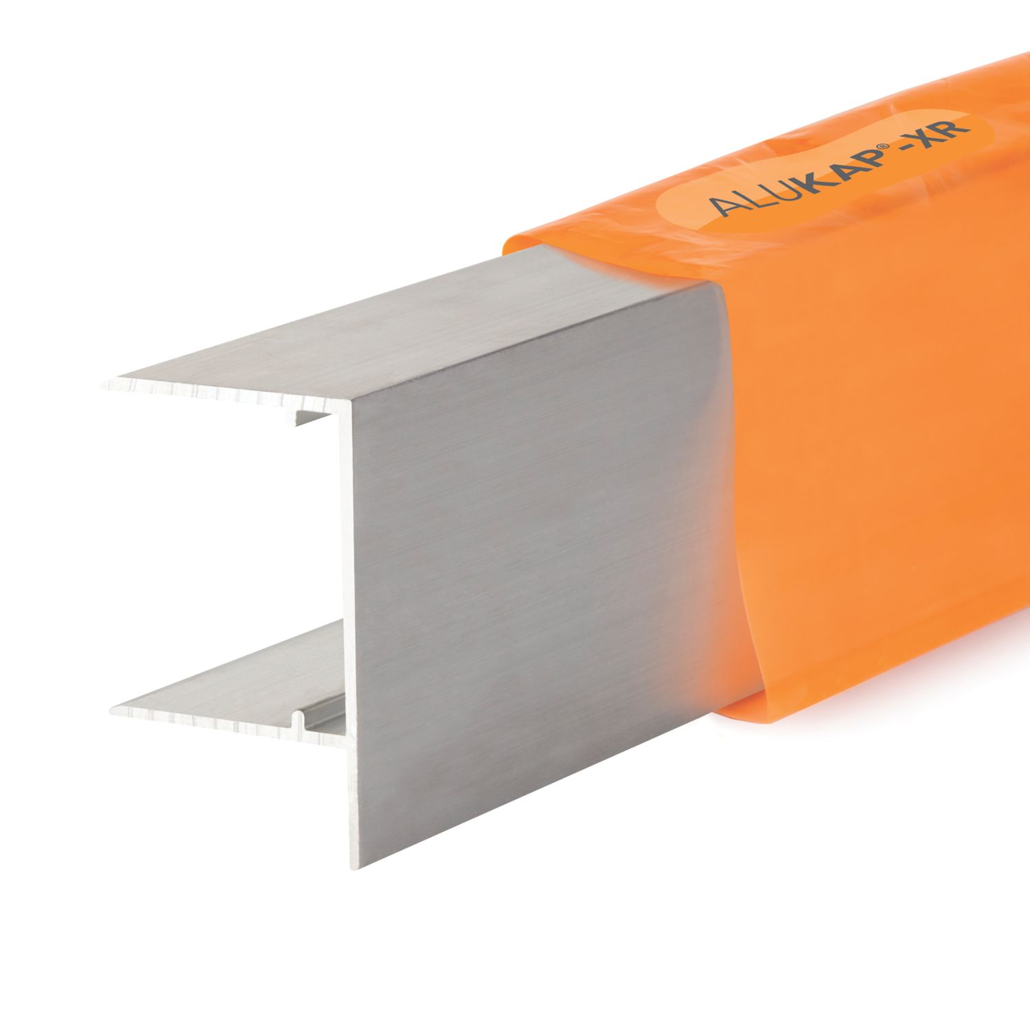 ALUKAP-XR Silver 32mm F-Section Glazing Bar 4000mm x 30mm (888FH)