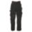 Scruffs Pro Flex Plus Holster Work Trousers Black 38" W 32" L