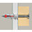 Fischer Duoblade Self-Drilling Plasterboard Plugs 8mm x 44mm 25 Pack