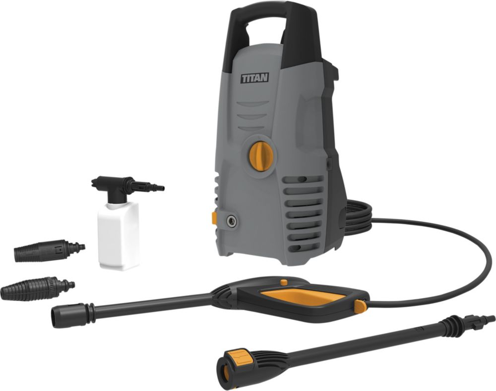 Titan ttb669prw 130bar electric 2024 pressure washer 1.8 kw 240v